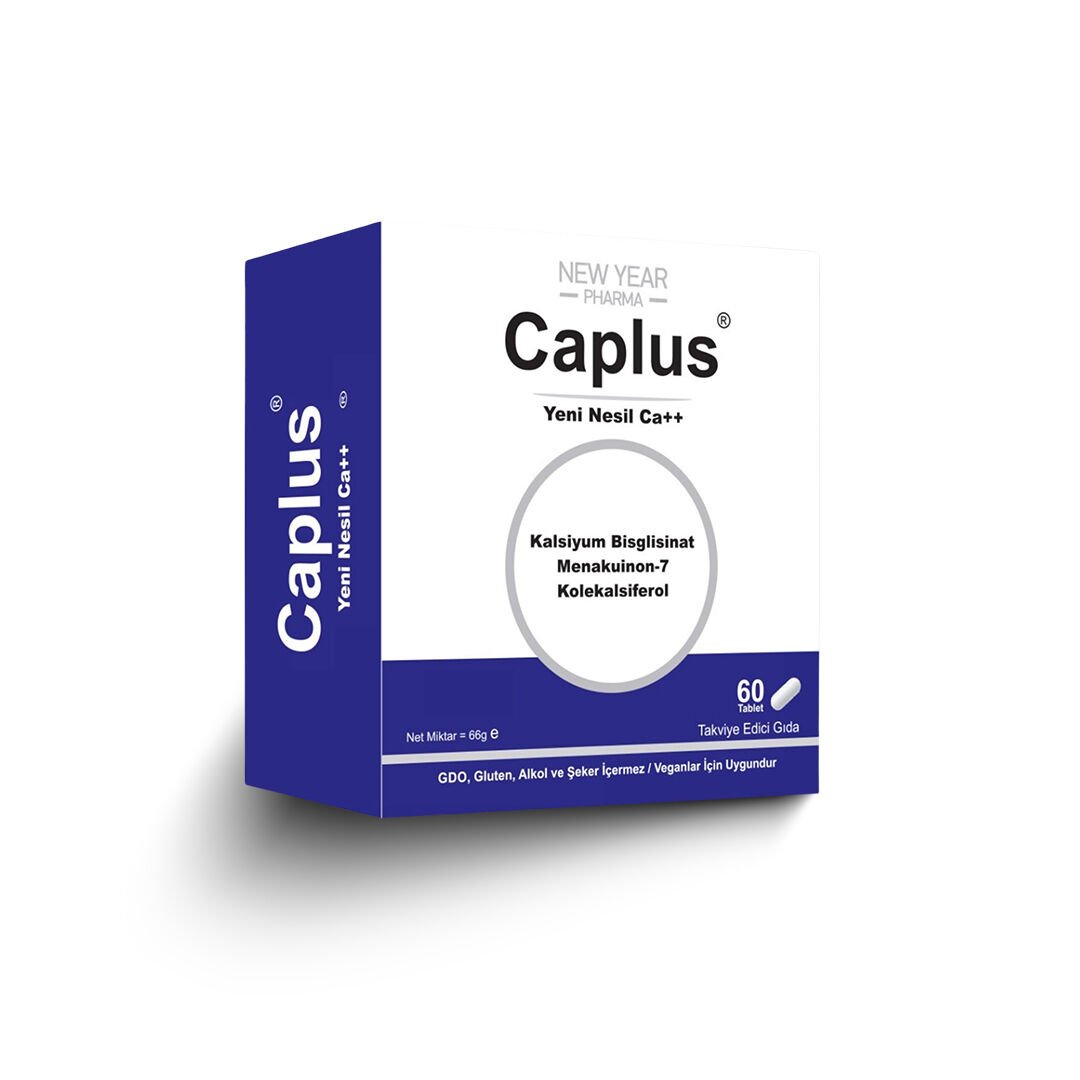 Caplus 60 Tablet Kalsiyum Gıda Takviyesi