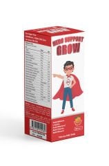 Hero Support Grow 150 Ml Şurup Fosfatidilserin, Kolin, L-Arjinin, Multivitamin Multimineral İçeren Sıvı Takviye Edici Gıda Sen Bir Kahramansın!