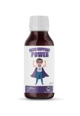Hero Support Power 150 Ml Şurup Kara Mürver, D3 Vitmini ve Üzüm Çekirdeği Ekstresi İçeren Sıvı Takviye Edici Gıda Bağışıklık ve Sağlık için Doğal Destek