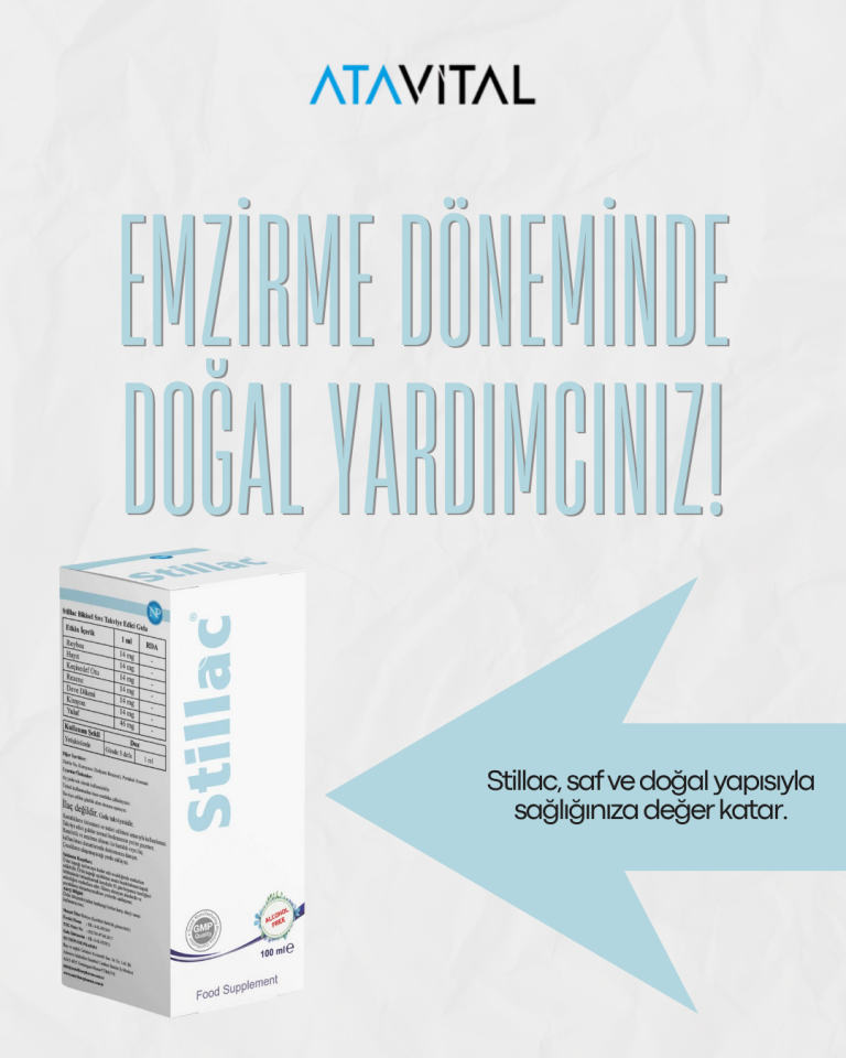 Stillac 100 ml Bitkisel Sıvı Takviye Edici Gıda