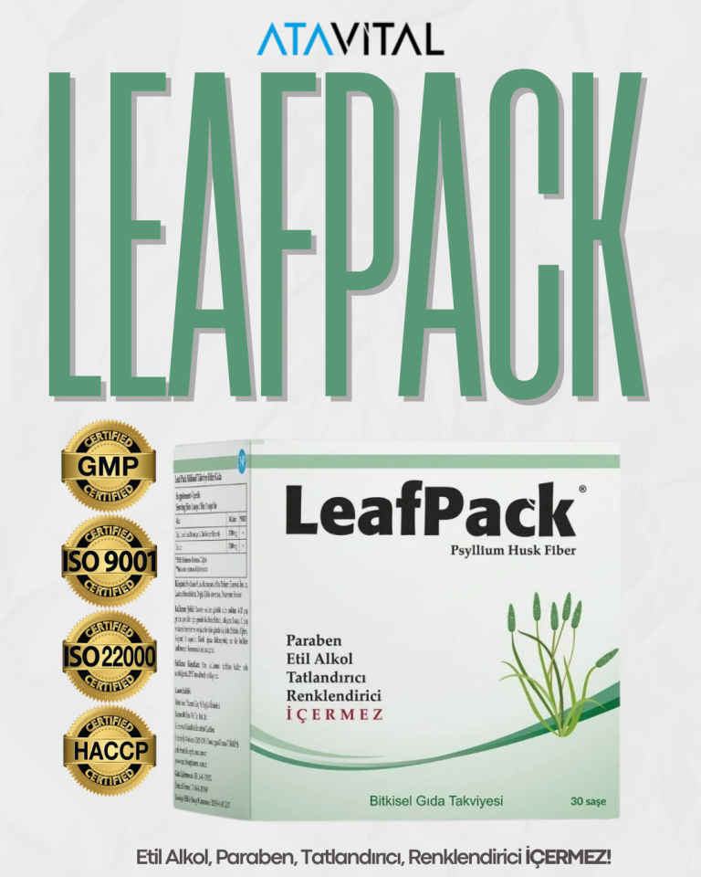 Leaf Pack 30 Saşe Bitkisel Takviye Edici Gıda
