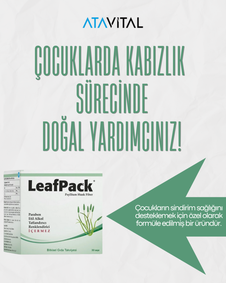 Leaf Pack 30 Saşe Bitkisel Takviye Edici Gıda